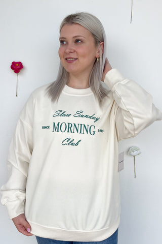 Slow Sunday Morning Sweater