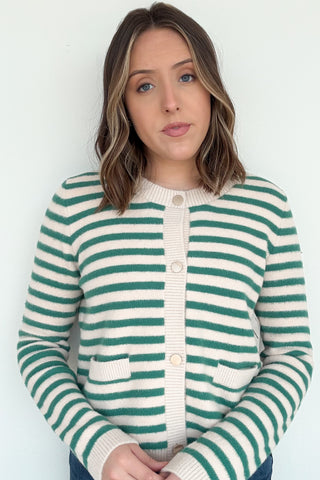 Melissa Cardigan in Green