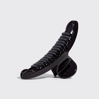 Large Arched Clip in Black