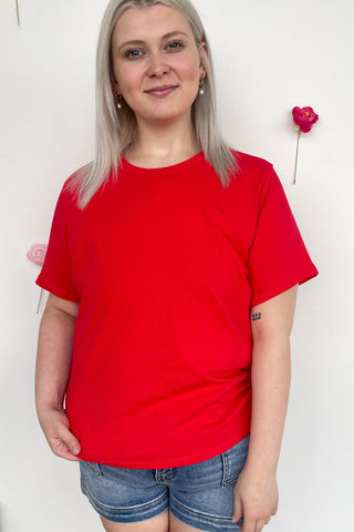Jules Top in Red