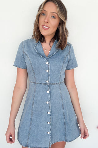 Claudia Denim Dress