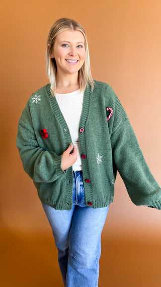 Christmas Theme Cardigan