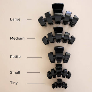 Classic Petite Hair Clip in Black
