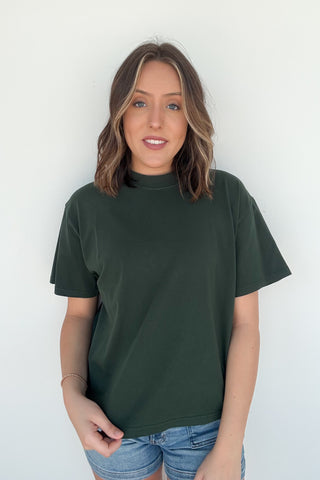 Belinda Top In Dark Green