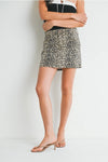 Vania Skirt in Leopard