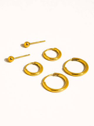 Brigitte Circle Earrings