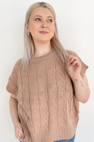 She's Timeless Top in D. Taupe