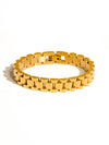 Yannick Watchband Bracelet - 18K Gold Plated