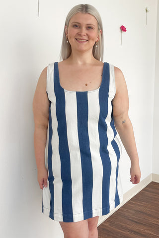 Stripe Color Block Dress
