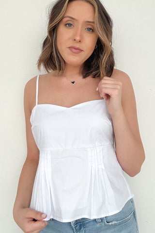 Mariana Top in White