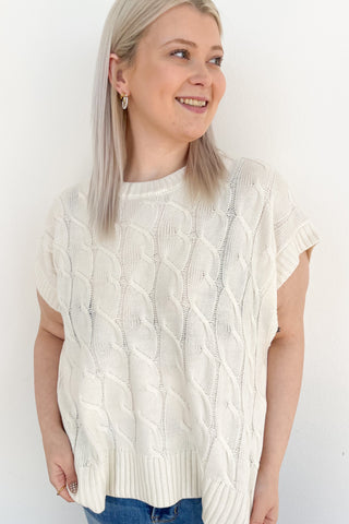 She's Timeless Top in Cream