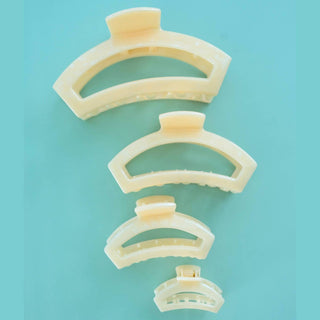Open Medium Hair Clip in Soft Surf