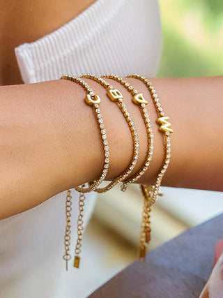 Chaplin Letter Bracelet