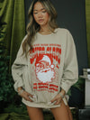 Santa Claus World Tour Sweatshirt // Friday + Saturday