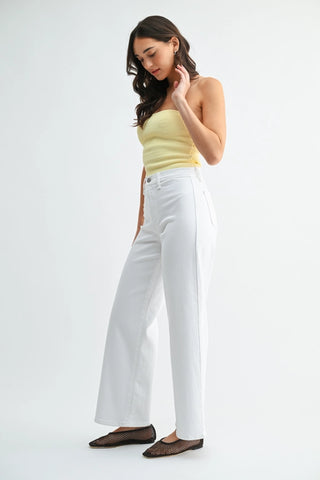 Zoe Trousers in White