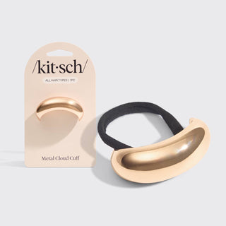 Gold Metal Cuff - Medium // Kitsch