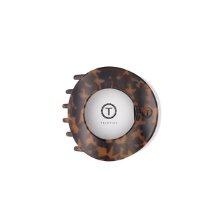 Flat Circle Medium Hair Clip in Tortoise