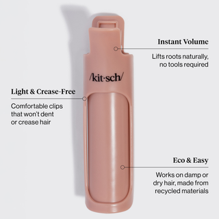 Hair Volumizing Clips in Terracotta // Kitsch
