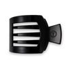 Square Flat Hair Clip | Large | Jet Black