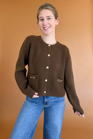 Naturally Speaking Jacket in Brown