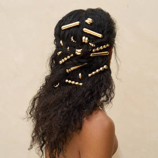 Gold Metal Pony Pins Set // Kitsch