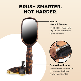 Detangler Brush in Tortoise