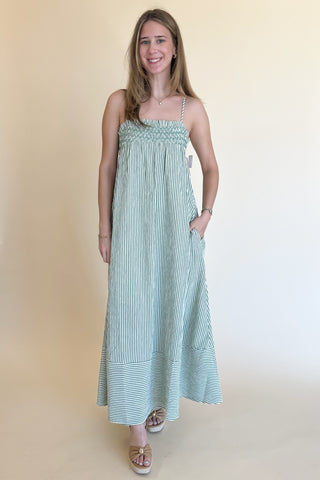 Amber Dress in Green