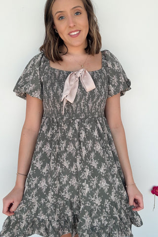 Elegant Floral Dress