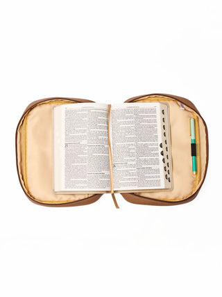 Bible Cover in Camel