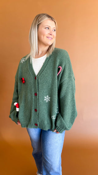 Christmas Theme Cardigan