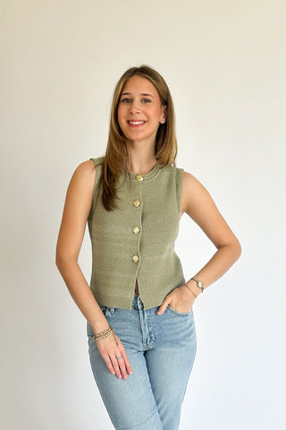 Amy Top in Green