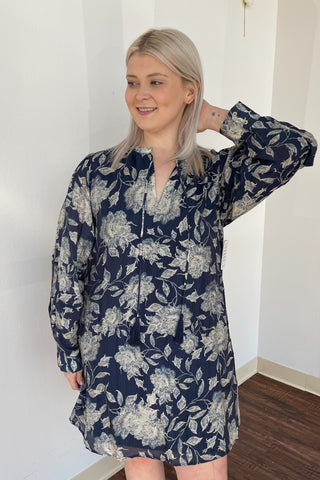 Annabel Dress in Blue
