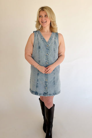 Molly Denim Dress