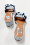 Linnen Sandal in Blue // Dolce Vita