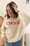 Amour Crew Neck Sweater