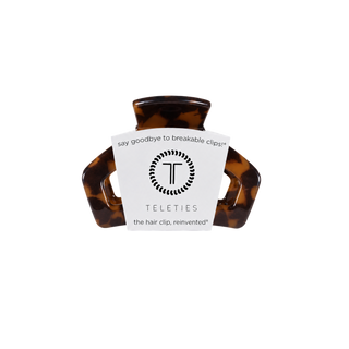 Open Petite Hair Clip in Tortoise