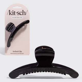 Large Arched Clip in Black