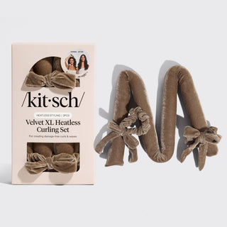 Velvet XL Curling Set in Eucalyptus // Kitsch