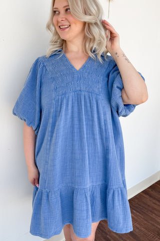 Daisy Dress In Blue