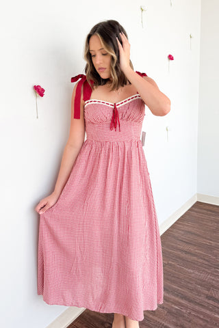 McKenzie Dress in Red