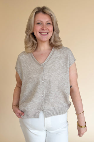 Lucy Top in Khaki