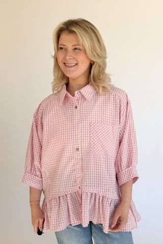 Blake Top in Pink +