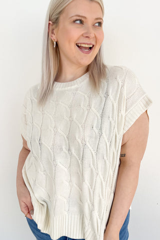 She's Timeless Top in Cream