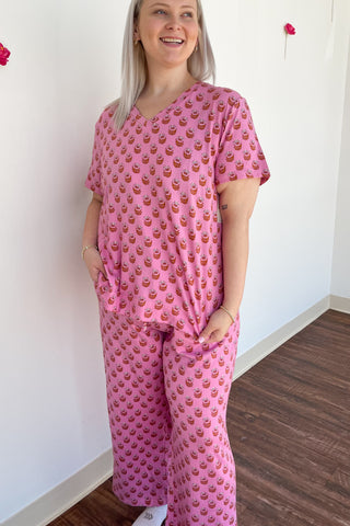 Alli Floral Pajama Set