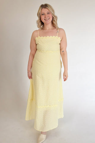 Wendy Dress in Yellow