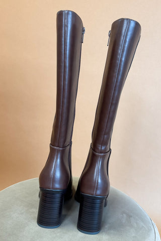 Vapor Dress Boots in Brown
