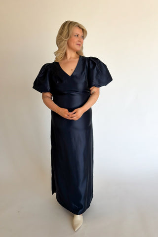 Stacey Dress in Navy