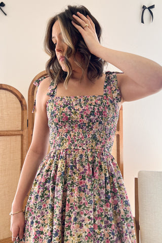 Morning Glory Midi Dress rt