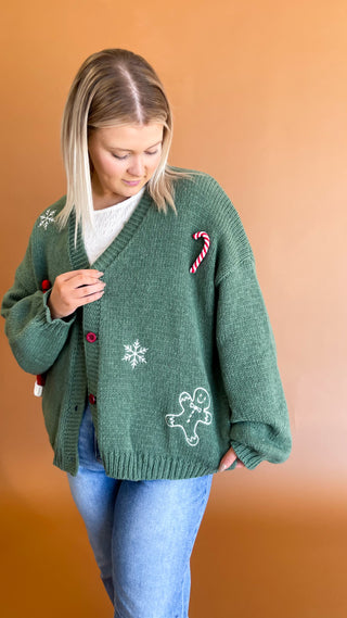 Christmas Theme Cardigan