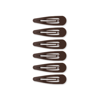 Snap Clips in Brown